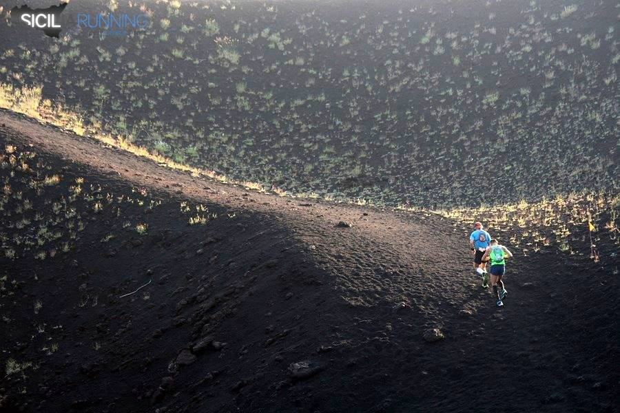Etna Trail 2015 – On the black run